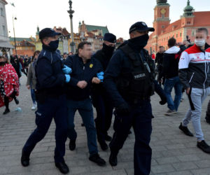 Protest przedsiębiorców w Warszawie