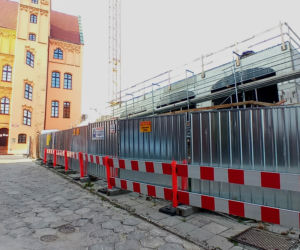 Budowa kamienicy przy ul. Kurkowej - październik 2020