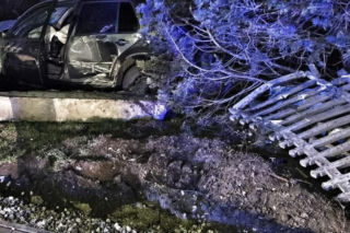 Rajd na podwójnym gazie zakończył na płocie