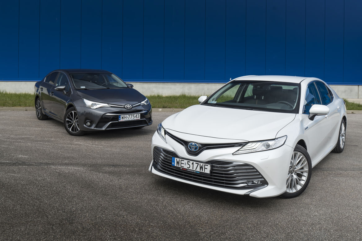 Toyota Avensis 2.0 Valvematic 152 KM 6MT Premium & Toyota Camry 2.5 Hybrid 218 KM e-CVT Executive + VIP