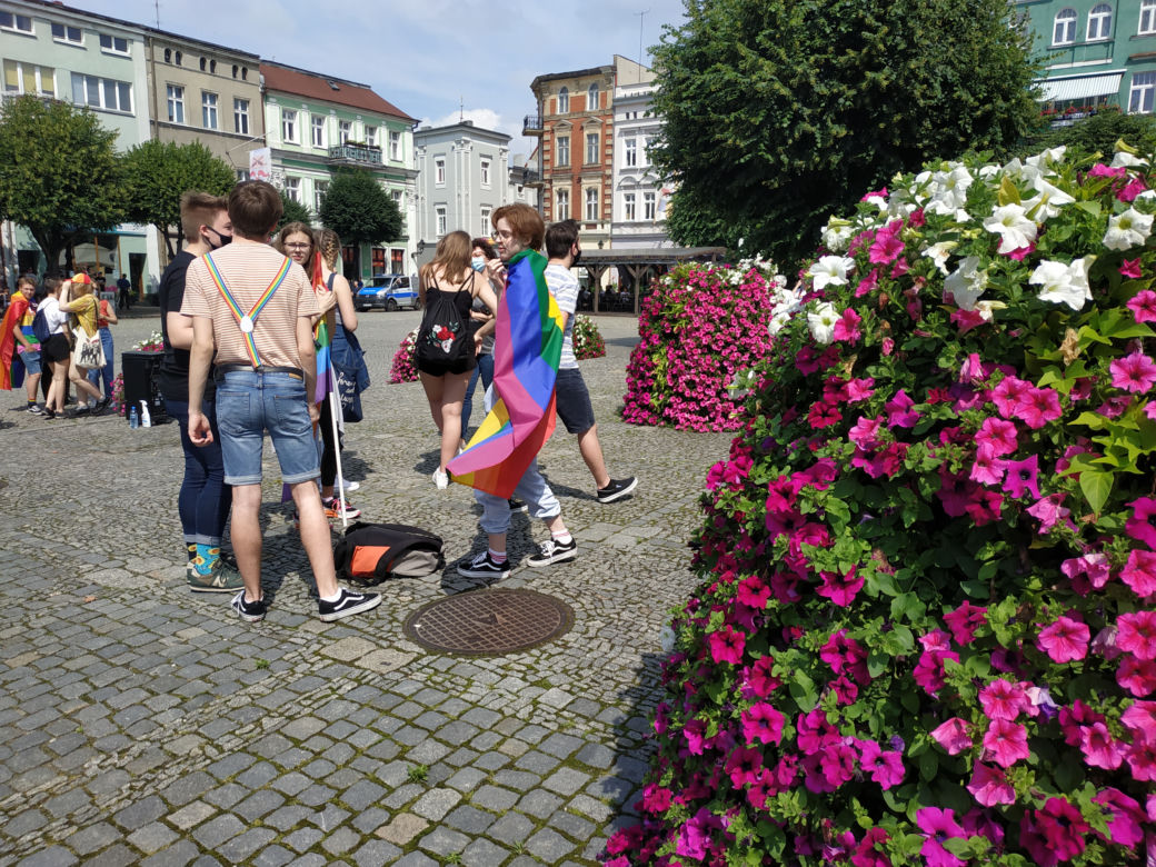 pikieta LGBT Leszno