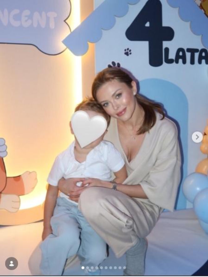 Joanna Opozda pokazała zdjęcia z urodzin Vincenta