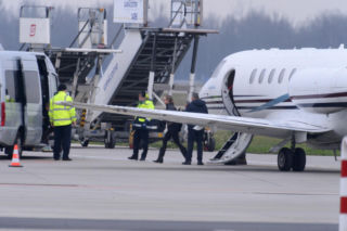 Lewandowscy przylecieli do Polski na święta