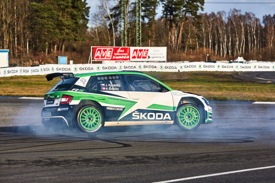Rajdowa Skoda Fabia R5