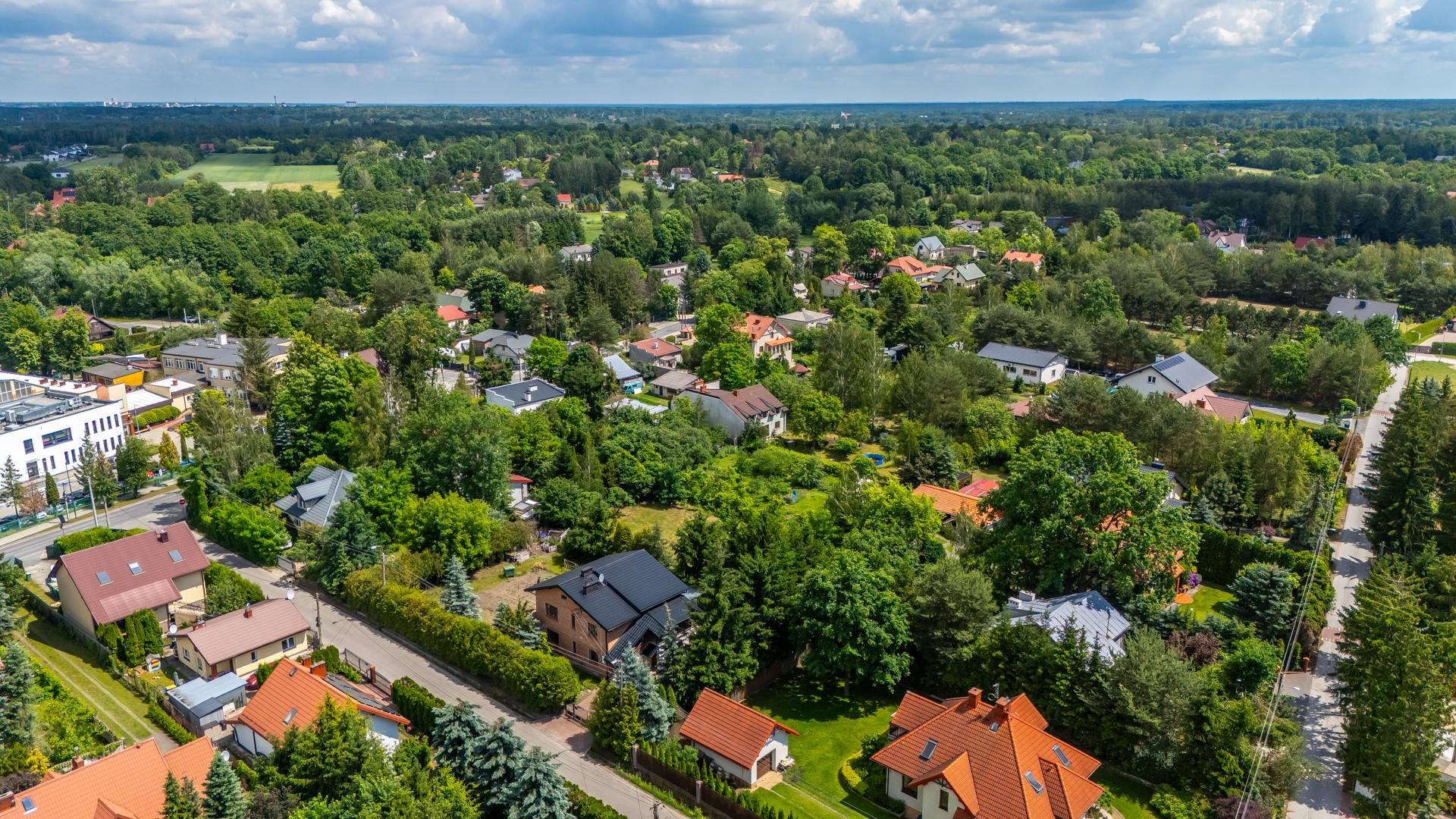 Głosków, gmina Piaseczno. Nowe osiedle deweloperskie