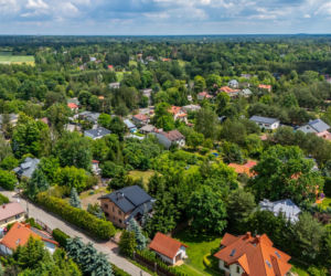 Głosków, gmina Piaseczno. Nowe osiedle deweloperskie