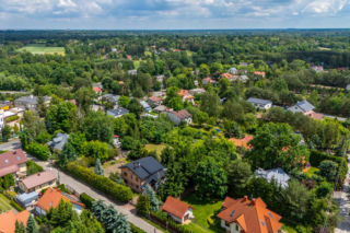 Głosków, gmina Piaseczno. Nowe osiedle deweloperskie