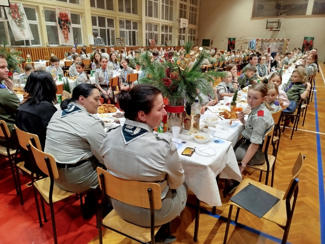 Wigilia harcerska 2025 w Siedlcach
