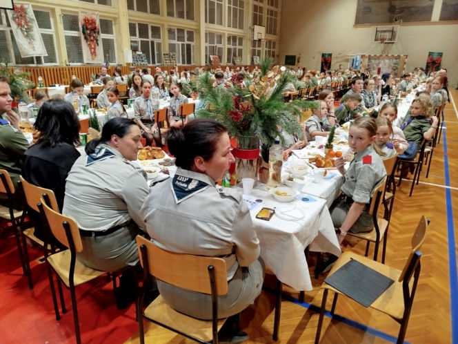 Wigilia harcerska 2025 w Siedlcach