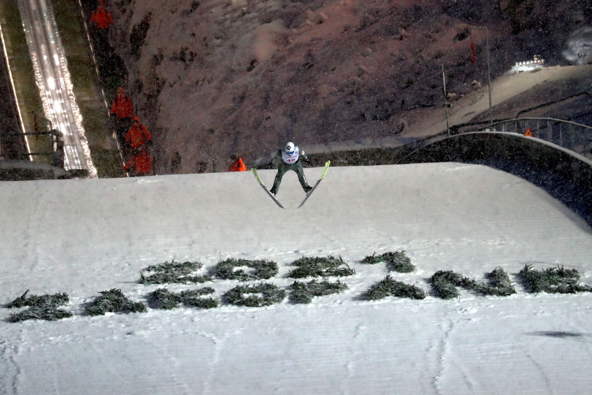 Skoki narciarskie w Zakopanem 13.02.2021. Andrzej Stękała na podium! 