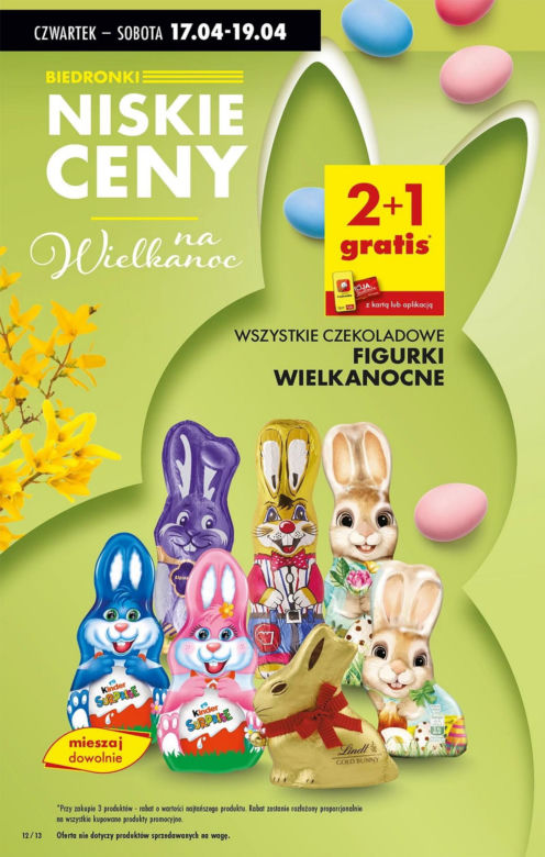 Wielkanocne promocje w Biedronce