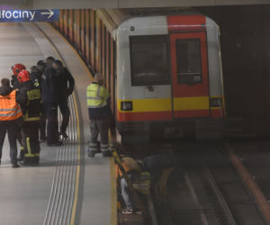 Pociąg rozjechał mężczyznę w metrze