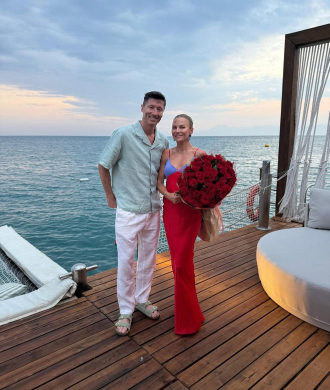 Anna Lewandowska składa mężowi życzenia urodzinowe