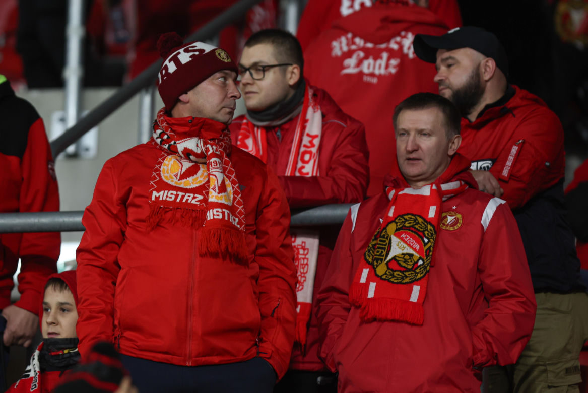 Widzew Łódź - Górnik Zabrze: Zdjęcia kibiców i zawodników z klasyku w ramach 12. kolejki PKO BP Ekstraklasy