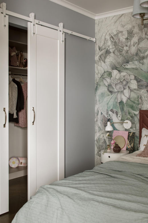 Sypialnia w stylu modern classic