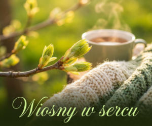 Kartka wielkanocna z życzeniami