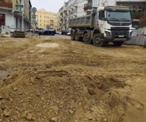Przebudowa ulic na Turzynie - październik 2021