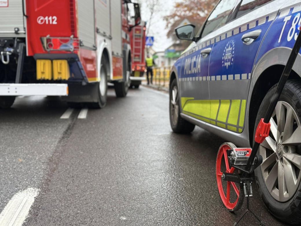 Tragedia w Morągu. Kierowca ciężarówki potrącił pieszą. Kobieta nie żyje