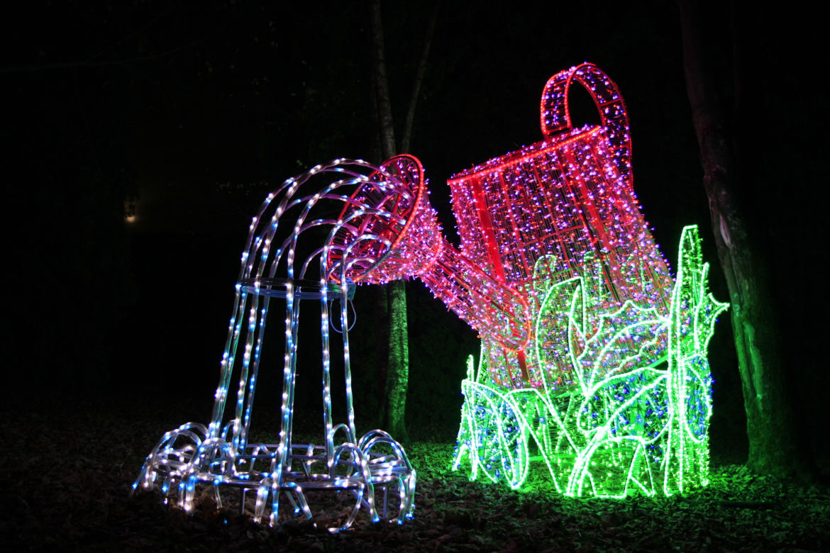 Park iluminacji „Tajemniczy Ogród” w Lublinie