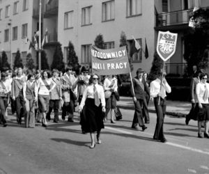 Pierwszomajowe pochody w Strachowicach