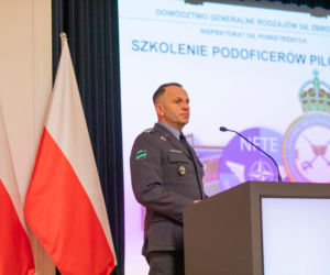 Pierwsze szkolenie pilotów pdoficerów LAW