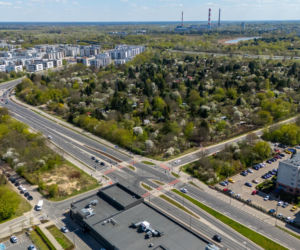 Rezerwa pod tramwaj w Al. Polski Walczącej w Warszawie