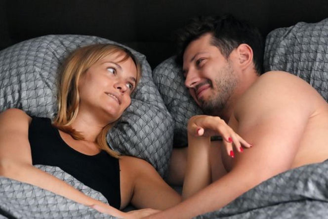 Barwy szczęścia, odc. 3286. Justin (Jasper Sołtysiewicz), Ola (Michalina Robakiewicz)