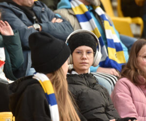 PRES Grupa Deweloperska Toruń - Stelmet Falubaz Zielona Góra, zdjęcia kibiców i zawodników ze sparingu na Motoarenie