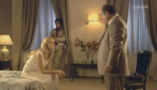 ANNA GERMAN odc. 7. Pietro Carriaggi (Gilberto Idonea), Anna German (Joanna Moro)