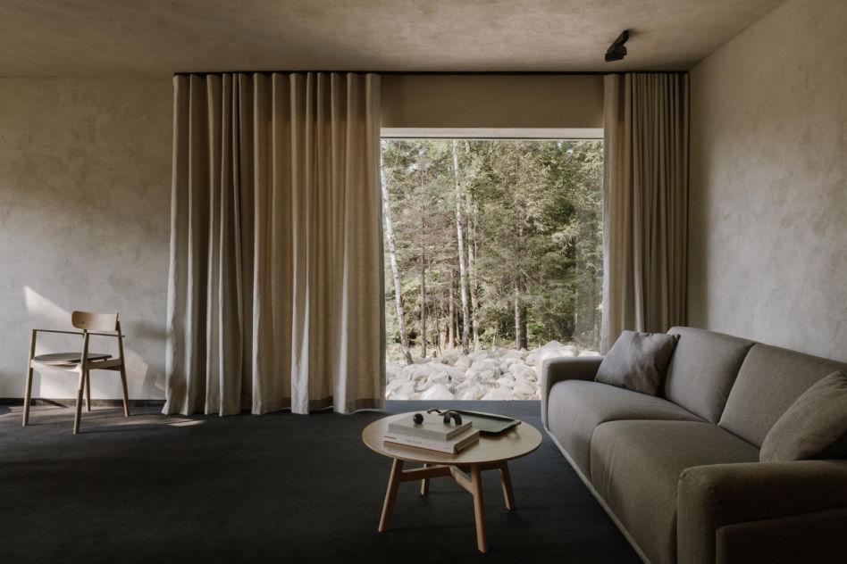 Apartamenty na Wilczej Porębie projektu studio de.materia