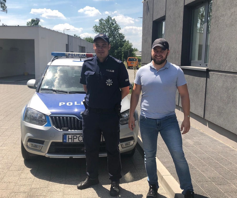 Policjanci interweniowali błyskawicznie po zgłoszeniu od zrozpaczonej mamy niemowlaka