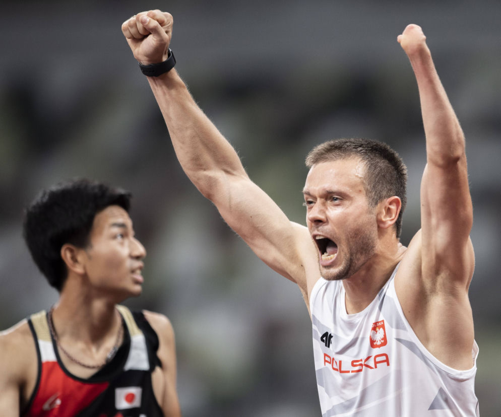 Michał Derus, wicemistrz olimpijski w biegu na 100 m (kat. T47)