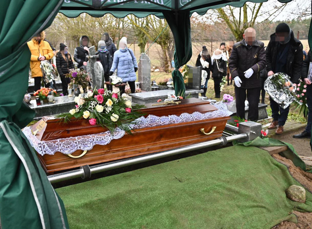 Pogrzeb Ewy Orłowskiej w Starogardzie Gdańskim. Zginęła z ręki kochanka