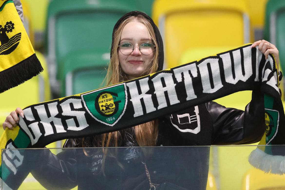 GKS Katowice - Piast Gliwice: Zdjęcia kibiców z meczu PKO BP Ekstraklasy