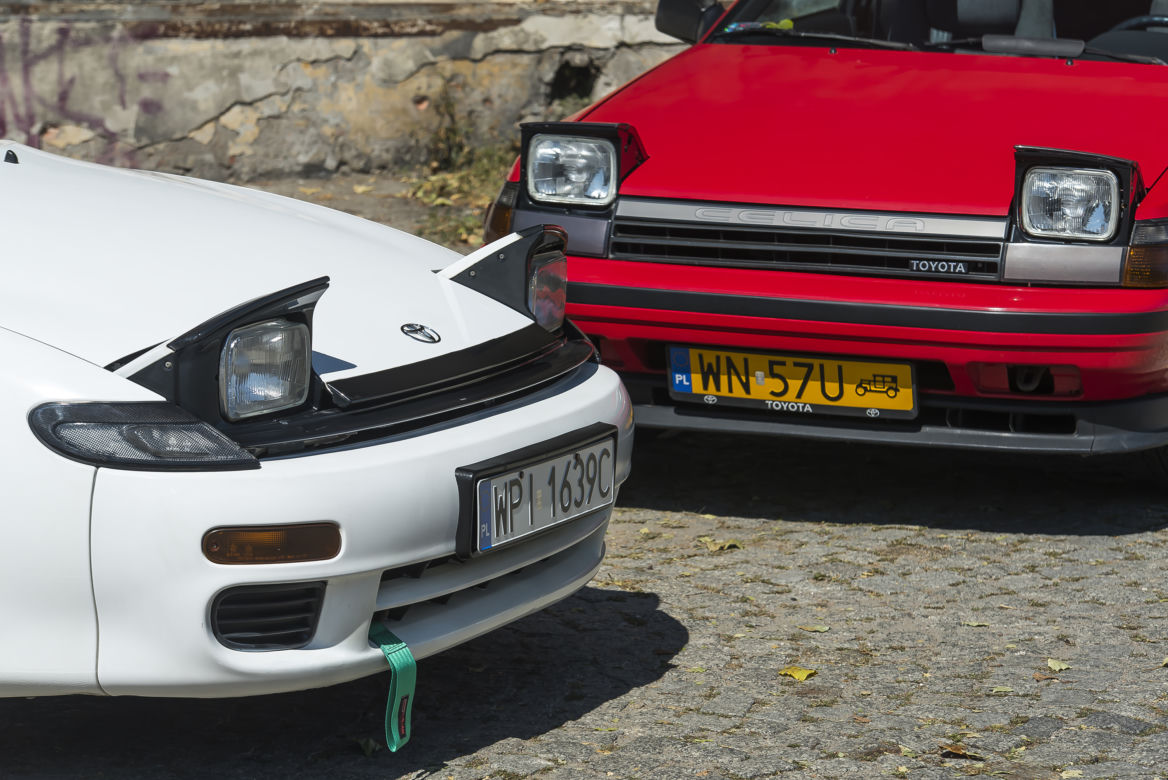 Toyota Celica mk. IV 2.0 GT & Toyota Celica mk. V 1.6 STi 