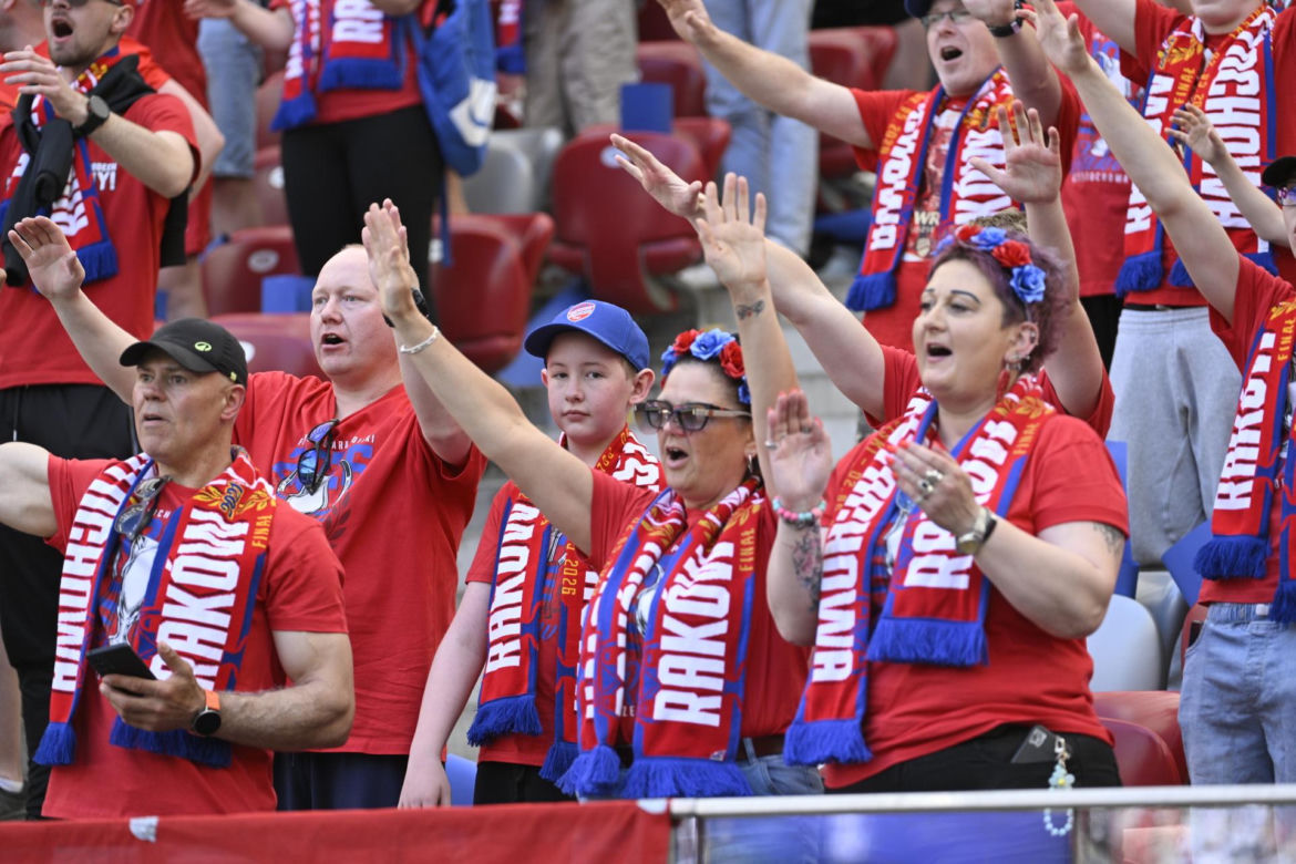 Kibice na finale Pucharu Polski: Górnik - Raków