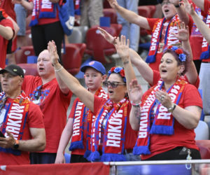Kibice na finale Pucharu Polski: Górnik - Raków