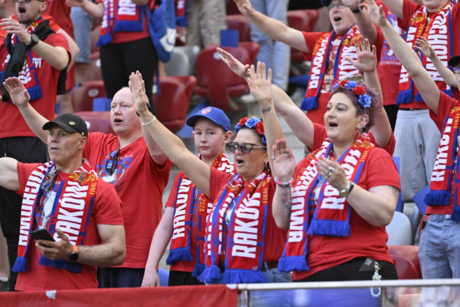 Kibice na finale Pucharu Polski: Górnik - Raków