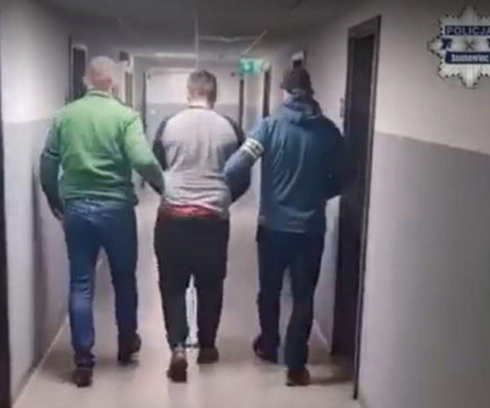 Aresztowanie 25-latka z Sosnowca