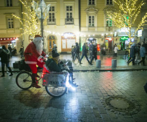 Świąteczny spacer na Trakcie