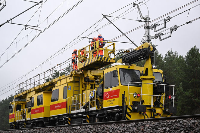 Nagłe zatrzymanie pociągu pod Puławami. Mamy zdjęcia!