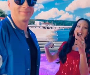 Skolim skradł buziaka Steczkowskiej