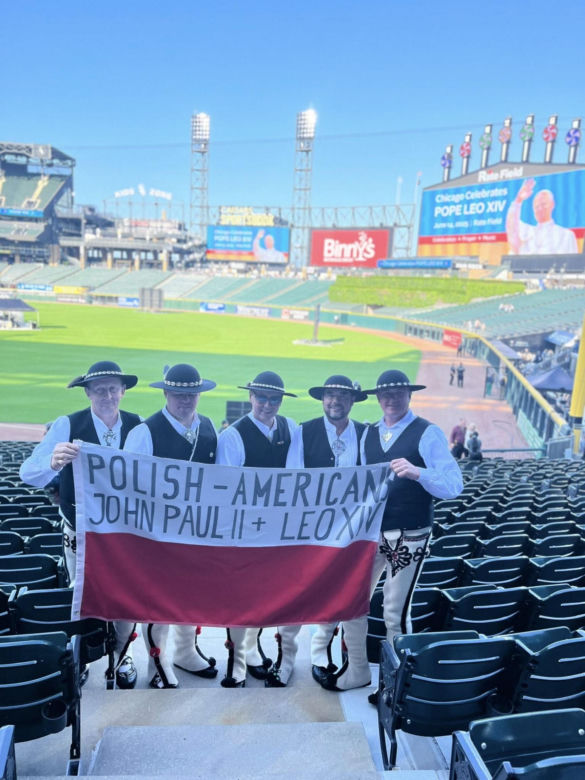 Polonia z Chicago modliła się za Leona XIV na stadionie