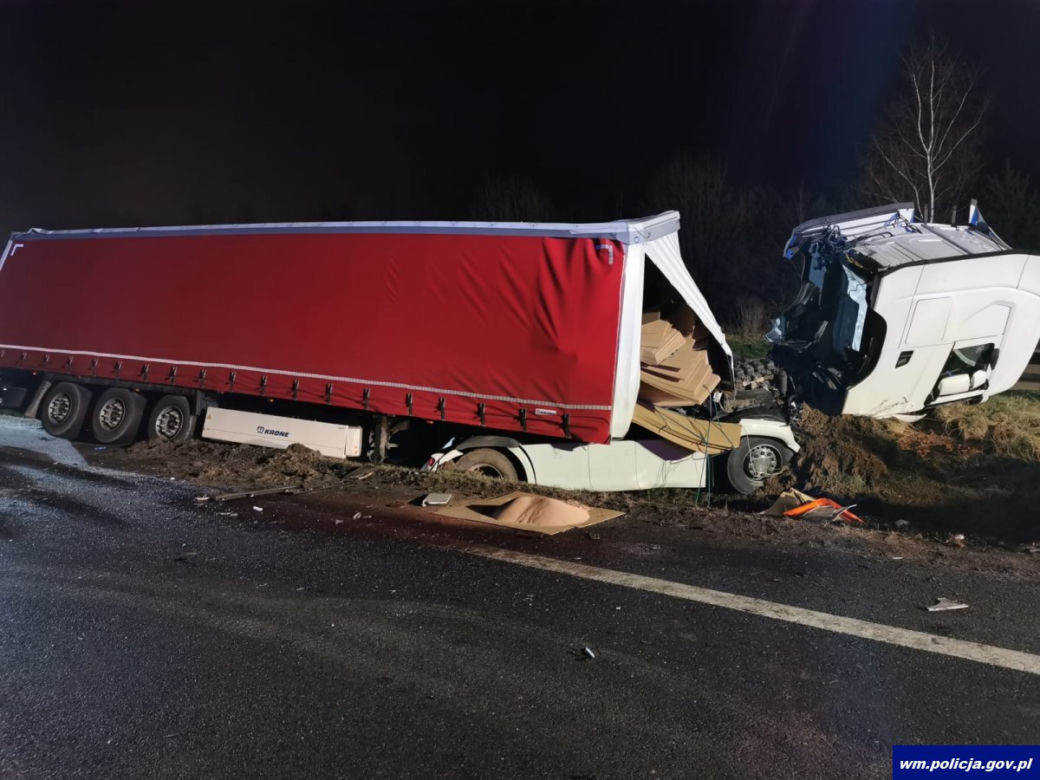 Tragiczny wypadek pod Olsztynem