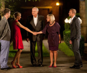 JULIA odc. 2. Julka (Julia Rosnowska), Maciek (Michał Lewandowski), Tadeusz (Tadeusz Huk), Hanna (Anna Tomaszewska), Janek (Krystian Wieczorek)