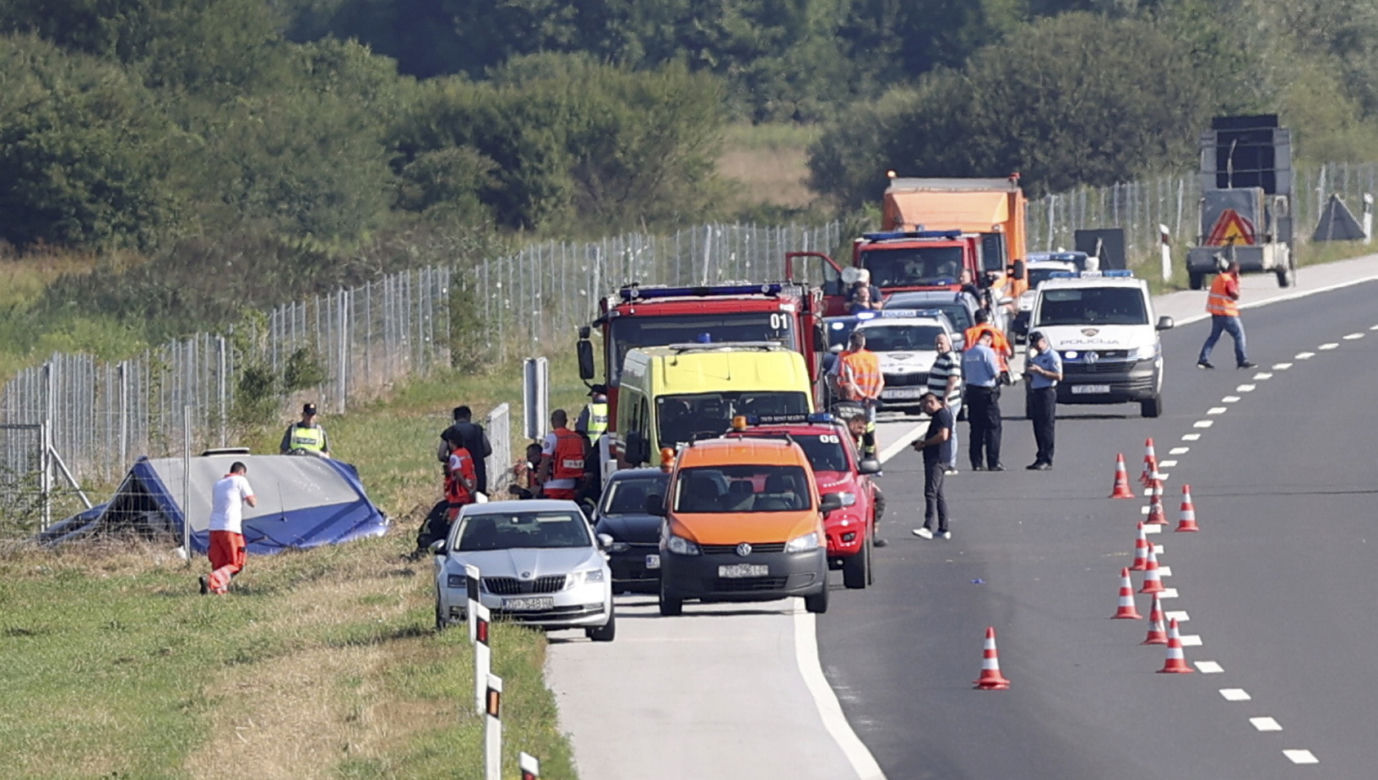 Tragiczny wypadek polskiego autokaru w Chorwacji