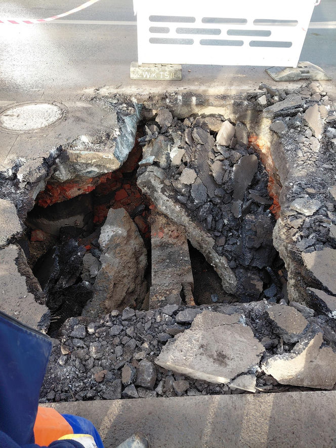 Historyczne odkrycie podczas naprawy wodociągu