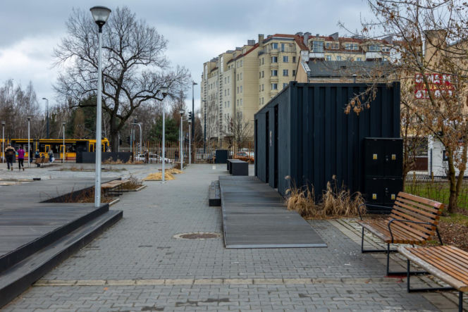 Centrum Lokalne Kamionek w Warszawie wiosną 2026 r.