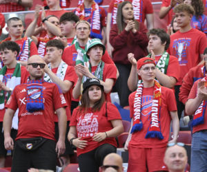 Kibice na finale Pucharu Polski: Górnik - Raków