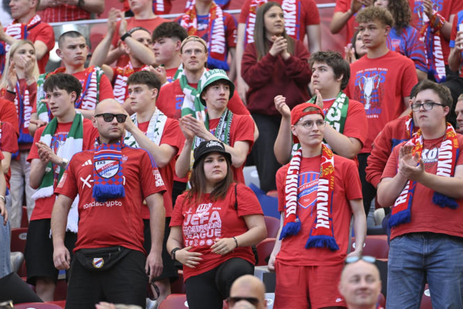 Kibice na finale Pucharu Polski: Górnik - Raków